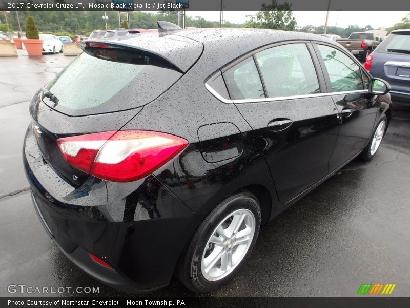 Mosaic Black Metallic / Jet Black 2017 Chevrolet Cruze LT