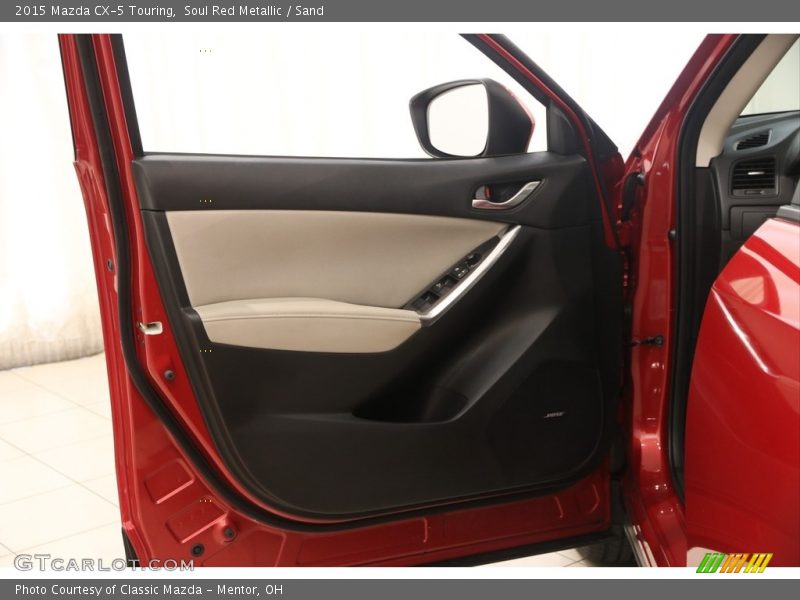 Soul Red Metallic / Sand 2015 Mazda CX-5 Touring