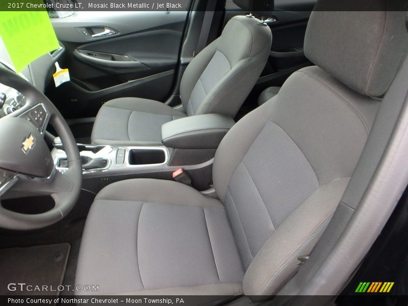 Mosaic Black Metallic / Jet Black 2017 Chevrolet Cruze LT