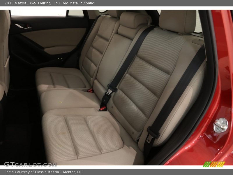 Soul Red Metallic / Sand 2015 Mazda CX-5 Touring