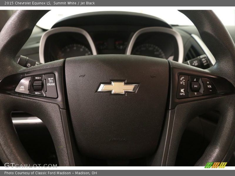 Summit White / Jet Black 2015 Chevrolet Equinox LS