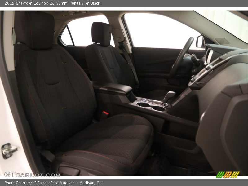 Summit White / Jet Black 2015 Chevrolet Equinox LS