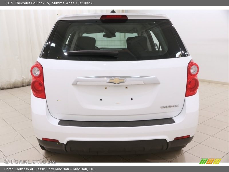 Summit White / Jet Black 2015 Chevrolet Equinox LS