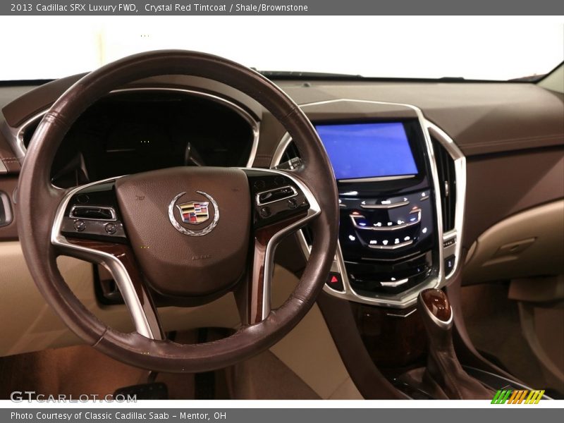 Crystal Red Tintcoat / Shale/Brownstone 2013 Cadillac SRX Luxury FWD