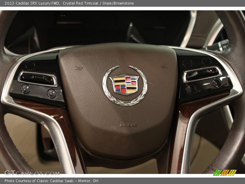Crystal Red Tintcoat / Shale/Brownstone 2013 Cadillac SRX Luxury FWD
