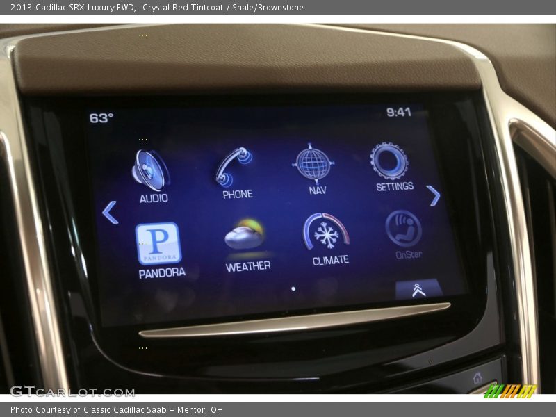 Crystal Red Tintcoat / Shale/Brownstone 2013 Cadillac SRX Luxury FWD