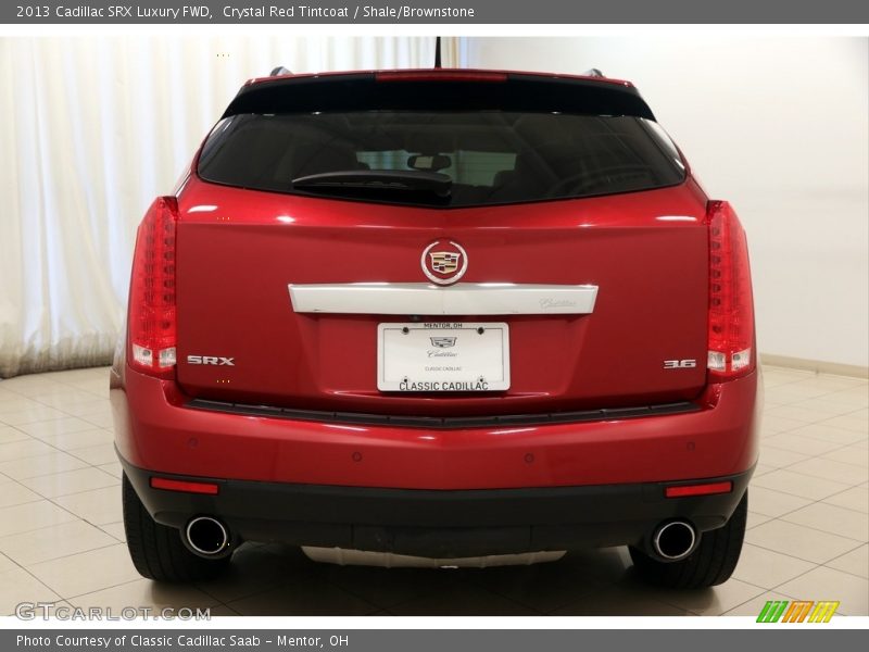 Crystal Red Tintcoat / Shale/Brownstone 2013 Cadillac SRX Luxury FWD