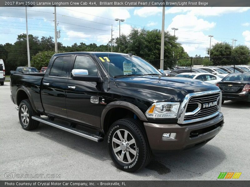 Front 3/4 View of 2017 2500 Laramie Longhorn Crew Cab 4x4