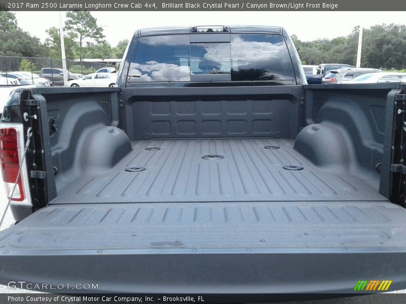 Brilliant Black Crystal Pearl / Canyon Brown/Light Frost Beige 2017 Ram 2500 Laramie Longhorn Crew Cab 4x4