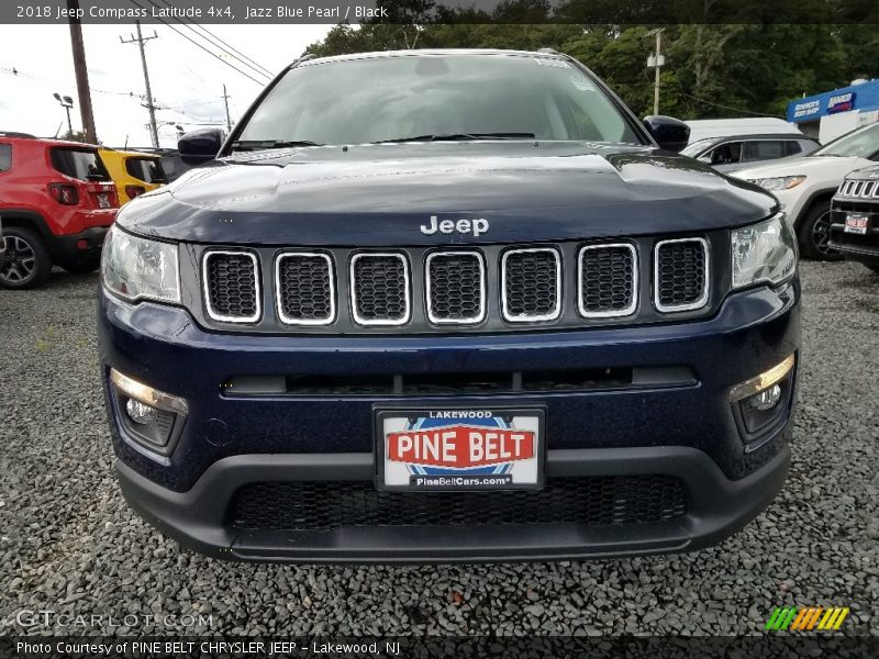 Jazz Blue Pearl / Black 2018 Jeep Compass Latitude 4x4