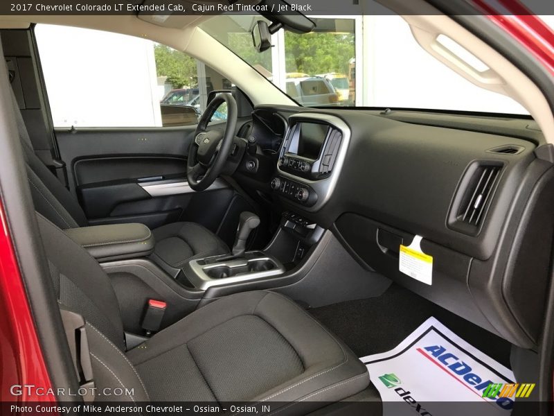 Cajun Red Tintcoat / Jet Black 2017 Chevrolet Colorado LT Extended Cab