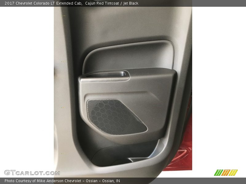 Cajun Red Tintcoat / Jet Black 2017 Chevrolet Colorado LT Extended Cab