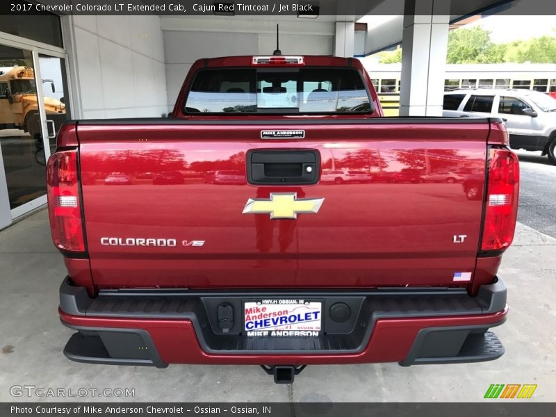 Cajun Red Tintcoat / Jet Black 2017 Chevrolet Colorado LT Extended Cab