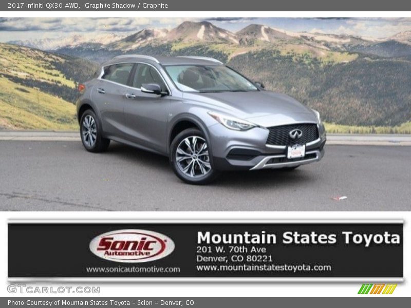 Graphite Shadow / Graphite 2017 Infiniti QX30 AWD