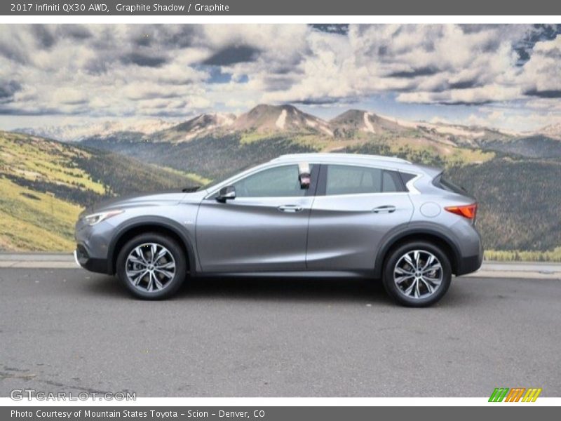 Graphite Shadow / Graphite 2017 Infiniti QX30 AWD