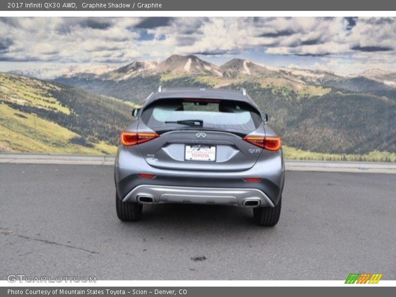Graphite Shadow / Graphite 2017 Infiniti QX30 AWD