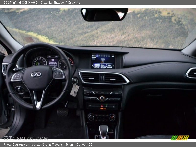 Graphite Shadow / Graphite 2017 Infiniti QX30 AWD