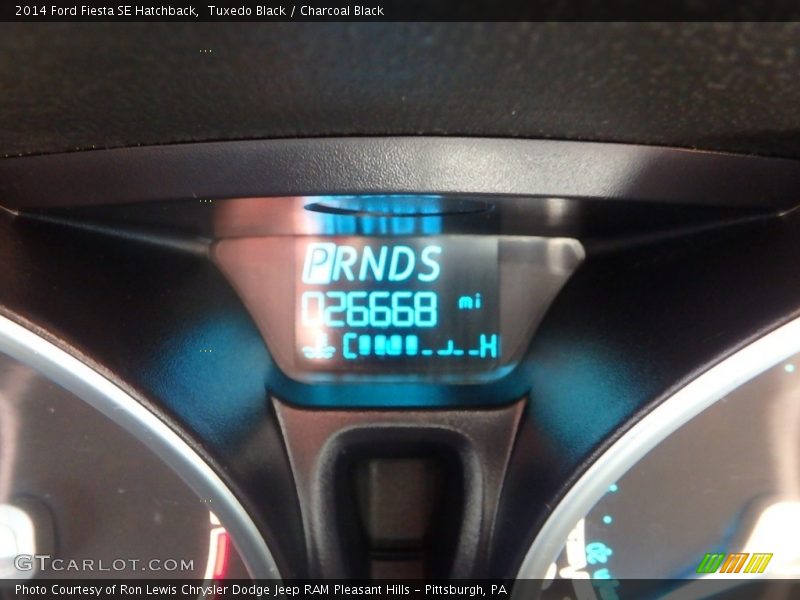 Tuxedo Black / Charcoal Black 2014 Ford Fiesta SE Hatchback