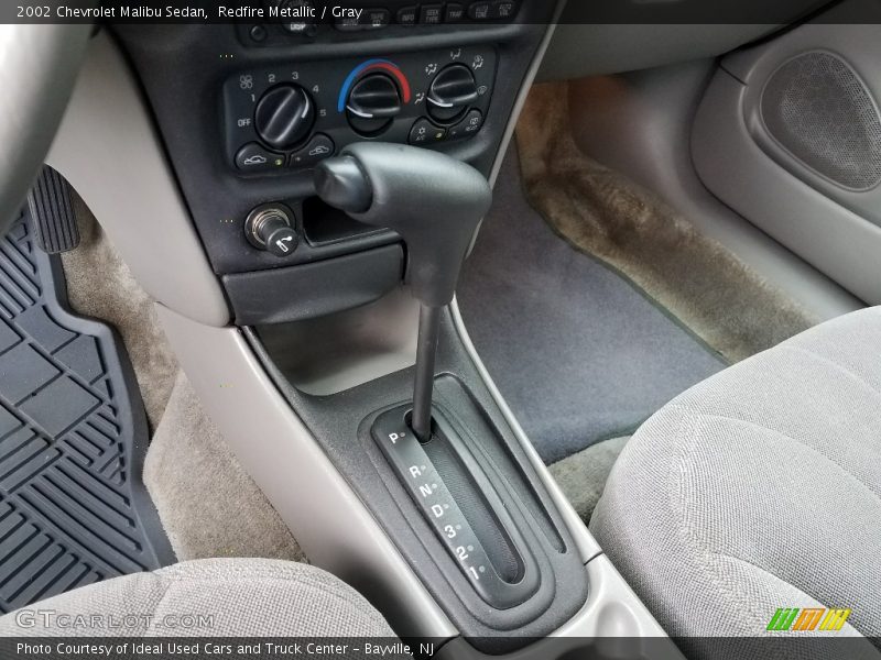 Redfire Metallic / Gray 2002 Chevrolet Malibu Sedan