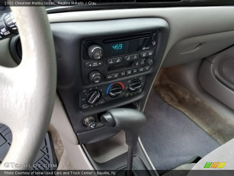 Redfire Metallic / Gray 2002 Chevrolet Malibu Sedan