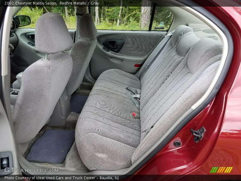 Redfire Metallic / Gray 2002 Chevrolet Malibu Sedan