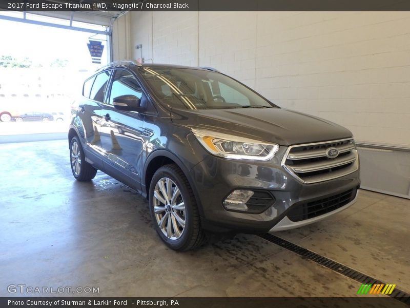 Magnetic / Charcoal Black 2017 Ford Escape Titanium 4WD