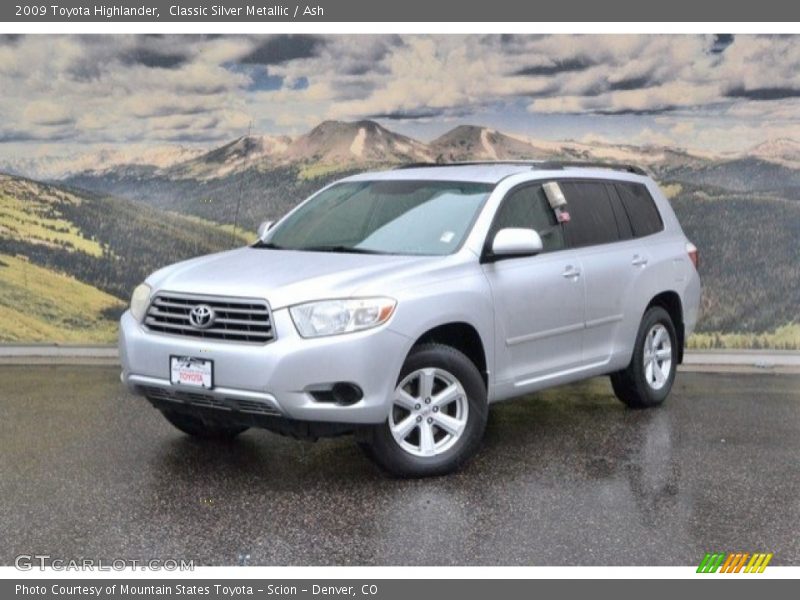 Classic Silver Metallic / Ash 2009 Toyota Highlander