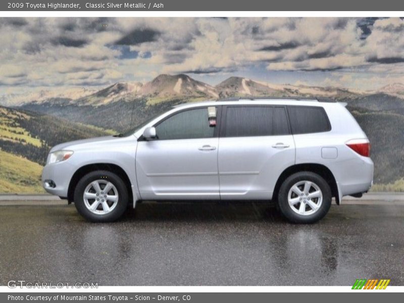 Classic Silver Metallic / Ash 2009 Toyota Highlander