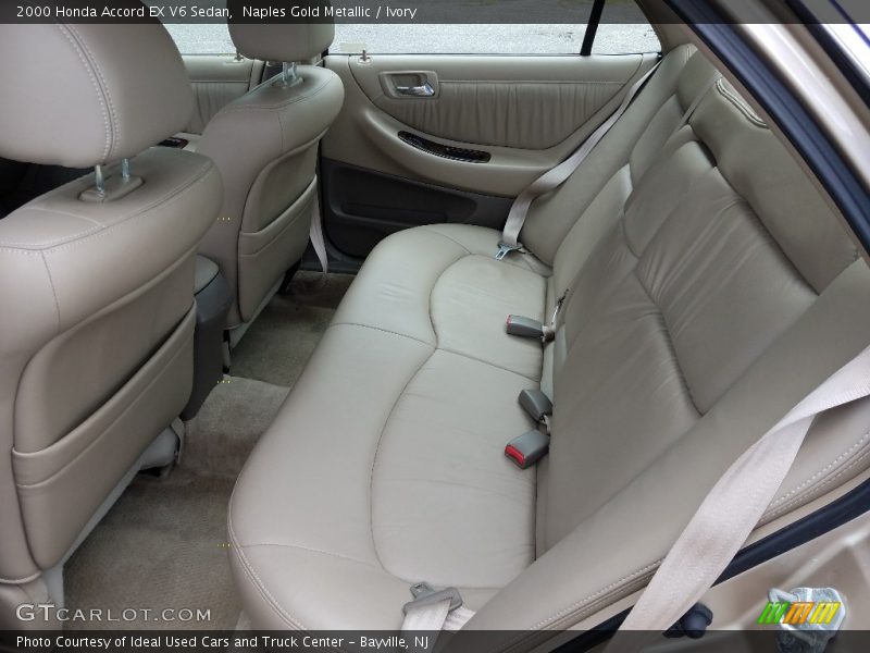 Naples Gold Metallic / Ivory 2000 Honda Accord EX V6 Sedan