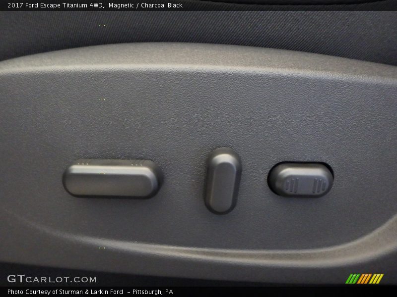 Magnetic / Charcoal Black 2017 Ford Escape Titanium 4WD