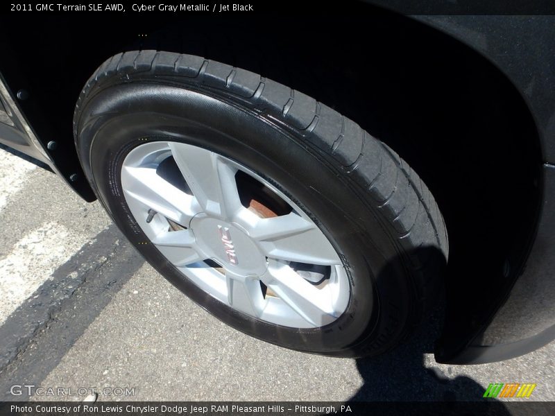 Cyber Gray Metallic / Jet Black 2011 GMC Terrain SLE AWD