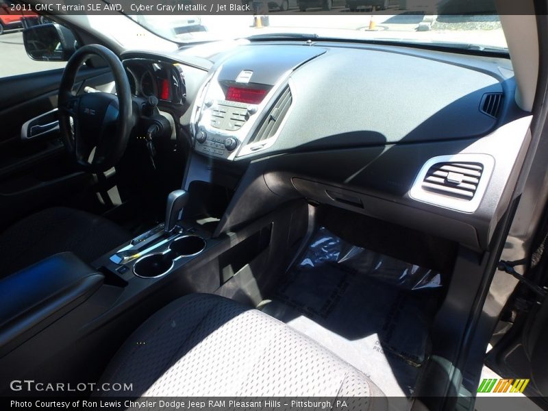 Cyber Gray Metallic / Jet Black 2011 GMC Terrain SLE AWD