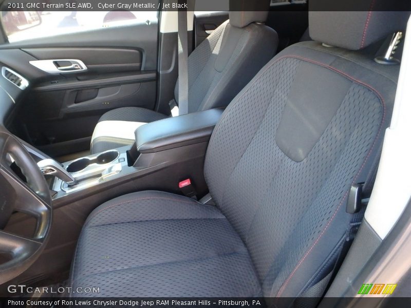 Cyber Gray Metallic / Jet Black 2011 GMC Terrain SLE AWD