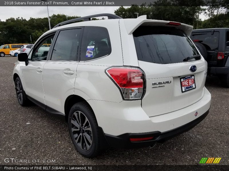Crystal White Pearl / Black 2018 Subaru Forester 2.0XT Premium