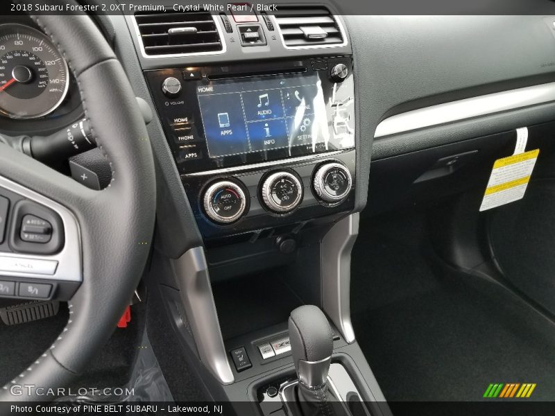 Crystal White Pearl / Black 2018 Subaru Forester 2.0XT Premium