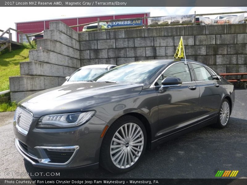 Magnetic Gray / Terracotta/Ebony 2017 Lincoln MKZ Reserve AWD