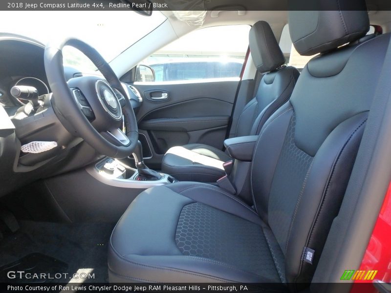 Redline Pearl / Black 2018 Jeep Compass Latitude 4x4