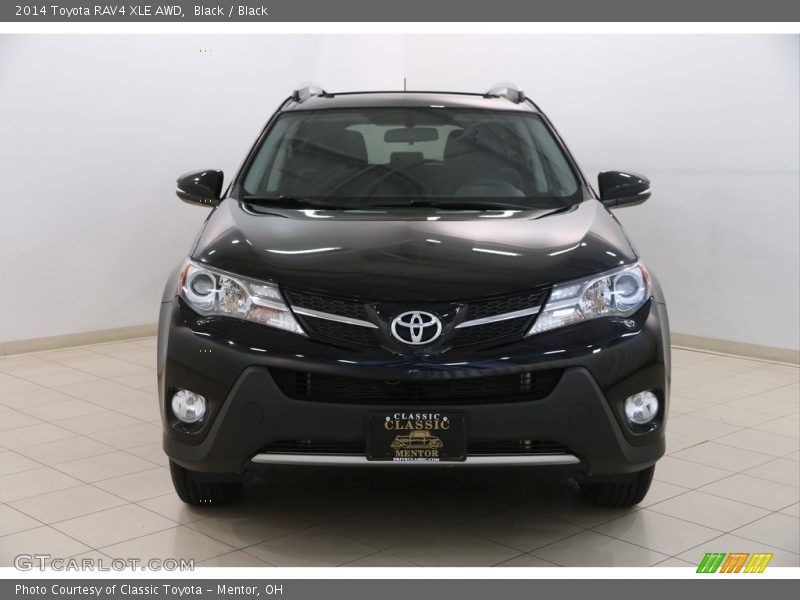 Black / Black 2014 Toyota RAV4 XLE AWD