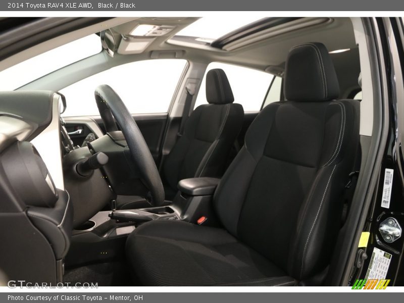 Black / Black 2014 Toyota RAV4 XLE AWD