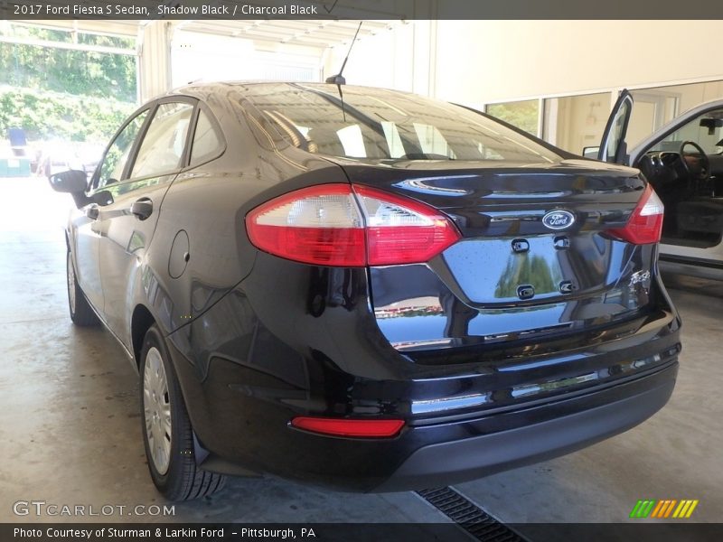 Shadow Black / Charcoal Black 2017 Ford Fiesta S Sedan