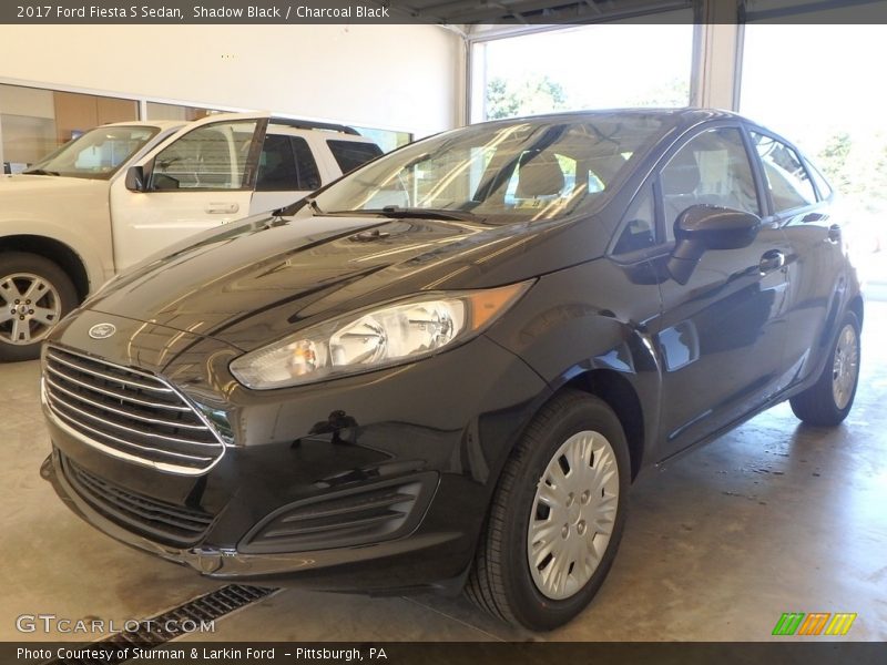 Shadow Black / Charcoal Black 2017 Ford Fiesta S Sedan