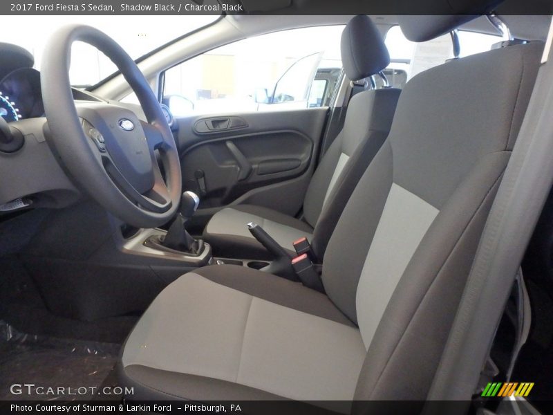 Shadow Black / Charcoal Black 2017 Ford Fiesta S Sedan