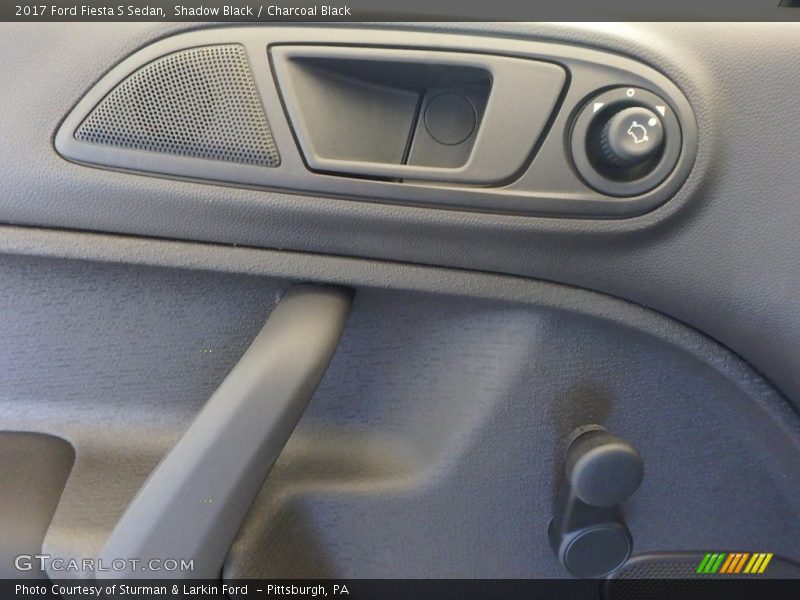 Shadow Black / Charcoal Black 2017 Ford Fiesta S Sedan