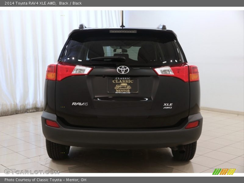 Black / Black 2014 Toyota RAV4 XLE AWD