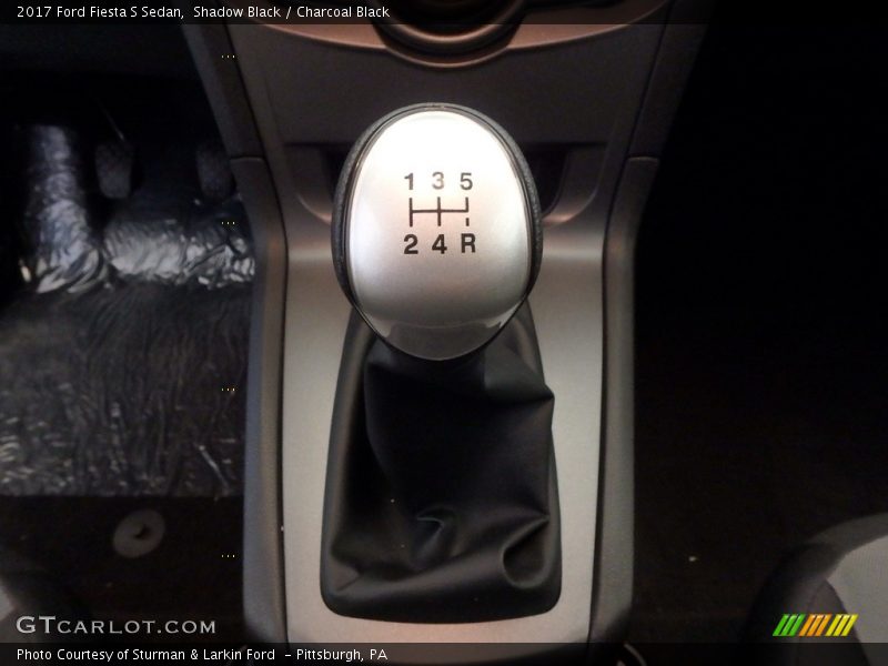 Shadow Black / Charcoal Black 2017 Ford Fiesta S Sedan