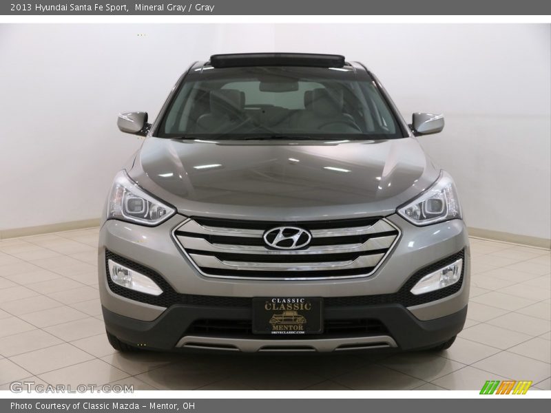 Mineral Gray / Gray 2013 Hyundai Santa Fe Sport