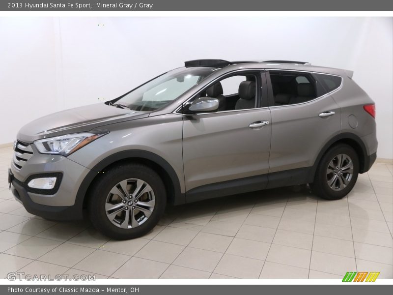 Mineral Gray / Gray 2013 Hyundai Santa Fe Sport