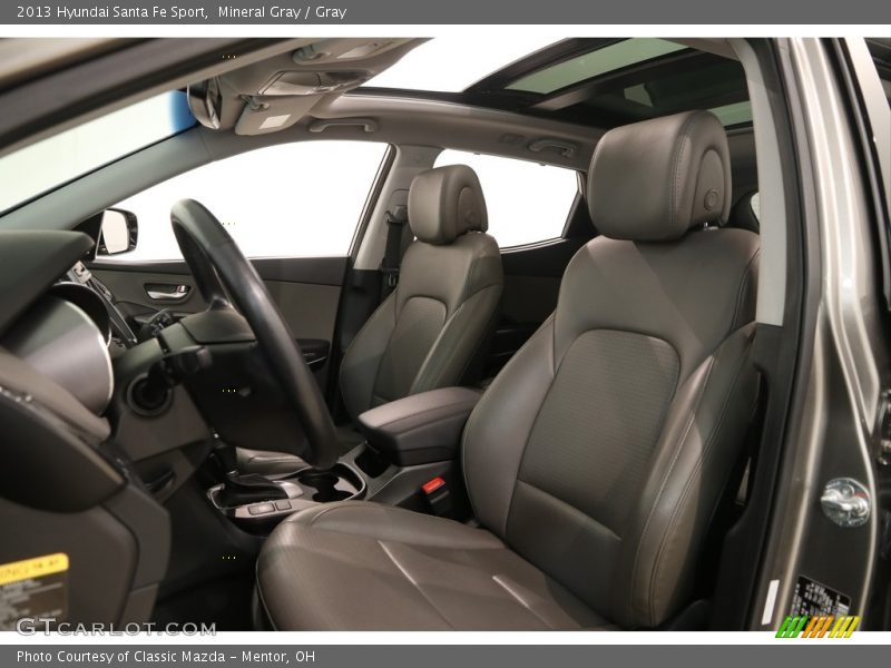 Mineral Gray / Gray 2013 Hyundai Santa Fe Sport