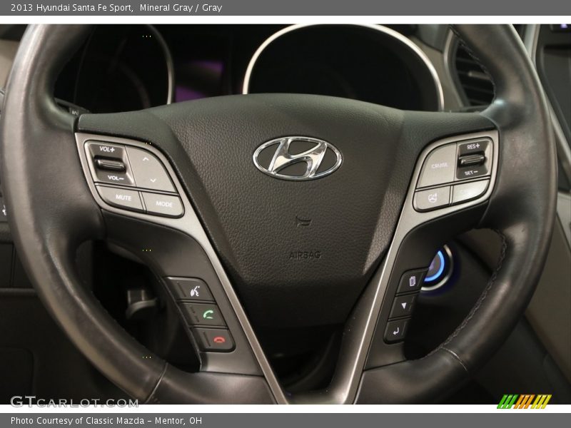 Mineral Gray / Gray 2013 Hyundai Santa Fe Sport
