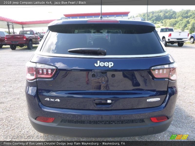 Jazz Blue Pearl / Black 2018 Jeep Compass Latitude 4x4